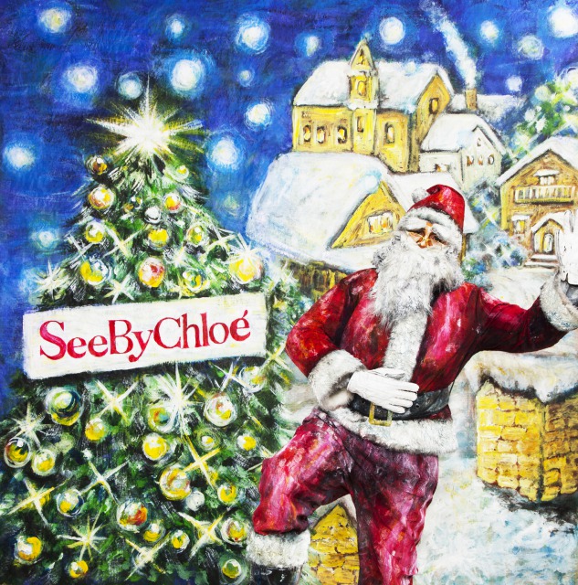 12月7日 日 渋谷に現れたアートサンタクロースの正体 Wonder Christmas In Seebychloe Seebychloeの不思議な クリスマス サンタクロースからの不思議な招待状 リシュモン ジャパン株式会社のプレスリリース