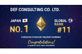 当社がCoinGeckoの「イーサリアムトレジャリーランキング」で日本第1位を獲得 — 世界11位にランクイン!