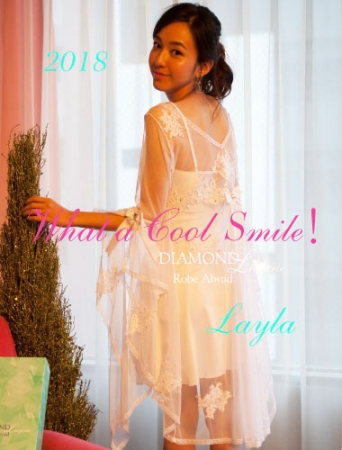 『 2018 What a Cool Smile!』RobeAbyad Diamond Lingerie Layla