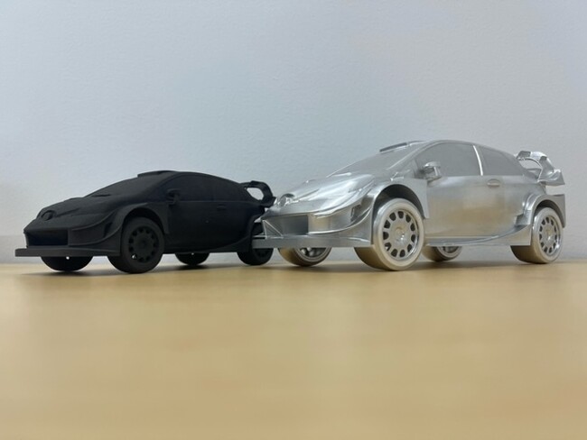 高性能フィルターの展示3 Dプリンター造形品の展示