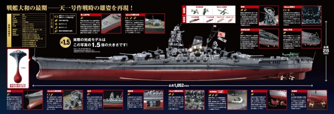 金属モデルの新戦艦大和 好評発売中 なんと今なら限定dvdや 設計図など素敵なプレゼントも Straight Press ストレートプレス