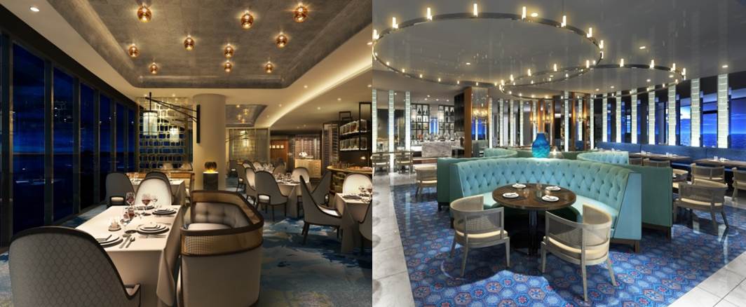 ロビー階と最上階に位置するメインレストラン2種「Casa Oceano」「Milano Grill -La Stella-」- 2020年4月1日（水）よりオンライン予約開始 -