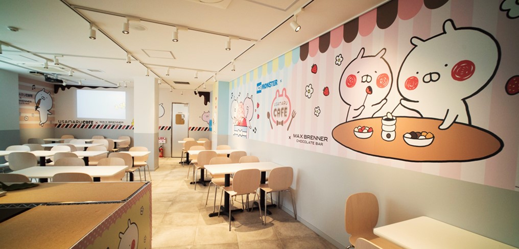 スペシャルコラボの うさまるカフェ が4月28日 金 新宿にグランドオープン 株式会社レッグスのプレスリリース