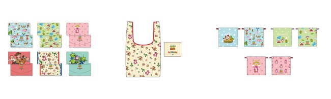 マルチケース(ランダム6種)、エコバッグ、ミニきんちゃく(全3種) マルチケース(ランダム6種)、エコバッグ、ミニきんちゃく(全3種)