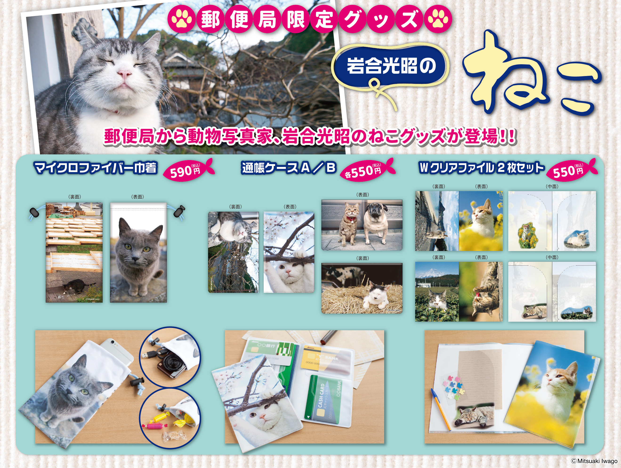 展示会来場累計100万人突破 動物写真家の岩合光昭氏 ねこ グッズ フレーム切手セット が郵便局限定で登場 株式会社レッグスのプレスリリース