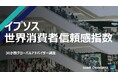 世界の消費者信頼感は2か月連続で横ばい「イプソス世界消費者信頼感指数 2025年8月」を公開