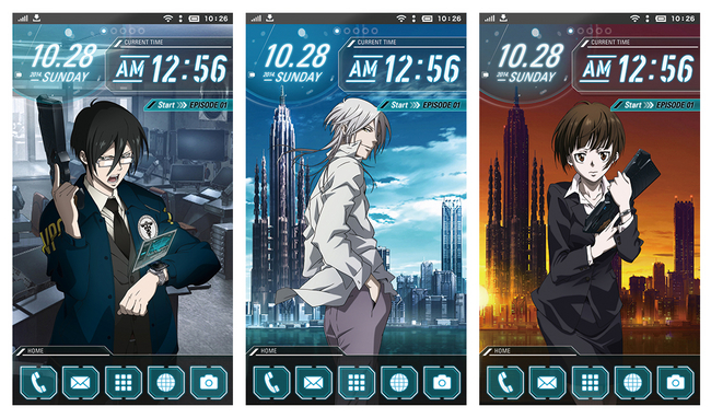 アニフォンから Psycho Pass サイコパス Fone 無料配信開始 Legs Singapore Pte Ltd のプレスリリース