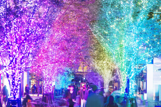 「HIBIYA Magic Time Illumination 2023」イメージ