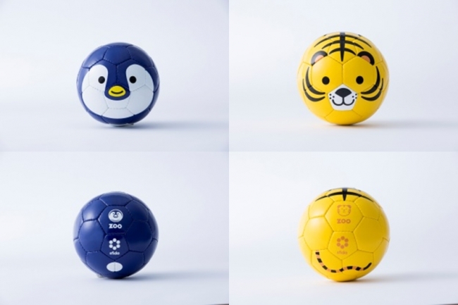 MoMAで販売されるFootball Zooシリーズ（左：ペンギン 右：トラ）