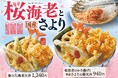 【天丼・天ぷら本舗 さん天】4/16（木）～「桜海老と国産さよりフェア」を開催！