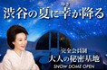 オムサコライス3階VIPルーム先行会員募集とプロモーションイベント「渋谷に幸せの雪が降る/大人の秘密基地『SNOW DOME』」のクラウドファンディングを8月31日(土)より開始!