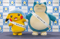 ナイトキャップをかぶったピカチュウとカビゴン　「睡眠応援大使」としての活動が２年目に突入