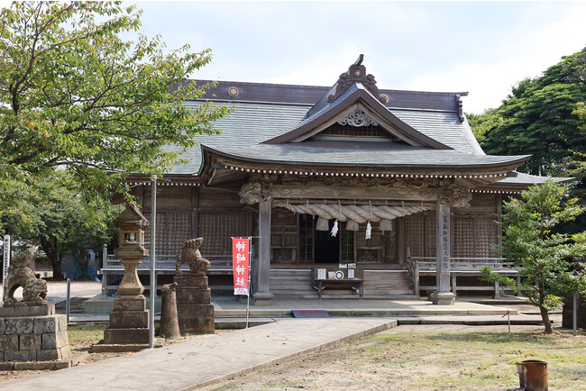 港近くにひっそりと佇む、神崎神社