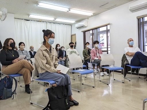本日のオリエンテーションの模様 本日のオリエンテーションの模様
