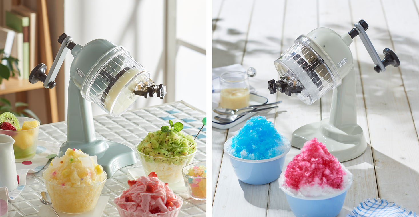 お子さまから大人まで楽しめる手動タイプのレトロなかき氷器 Toffy コンパクトふわふわかき氷器 発売 株式会社ラドンナのプレスリリース