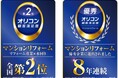 【株式会社Ginza】２０２４年度オリコン顧客満足度調査「マンションリフォーム　リフォーム専業×水回り」全国第２位・８年連続「優秀企業」に選出されました