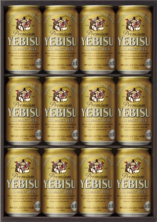 めで鯛ヱビスビール缶セット（ＹＳＬ３Ｄ）