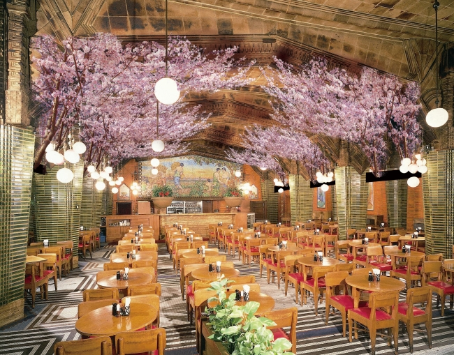 場所取りも買い出しもいらないエア花見 現存する日本最古のビヤホールで楽しむ お花見ビヤホール 3月12日から4月22日 期間限定開催 サッポロホールディングス のプレスリリース