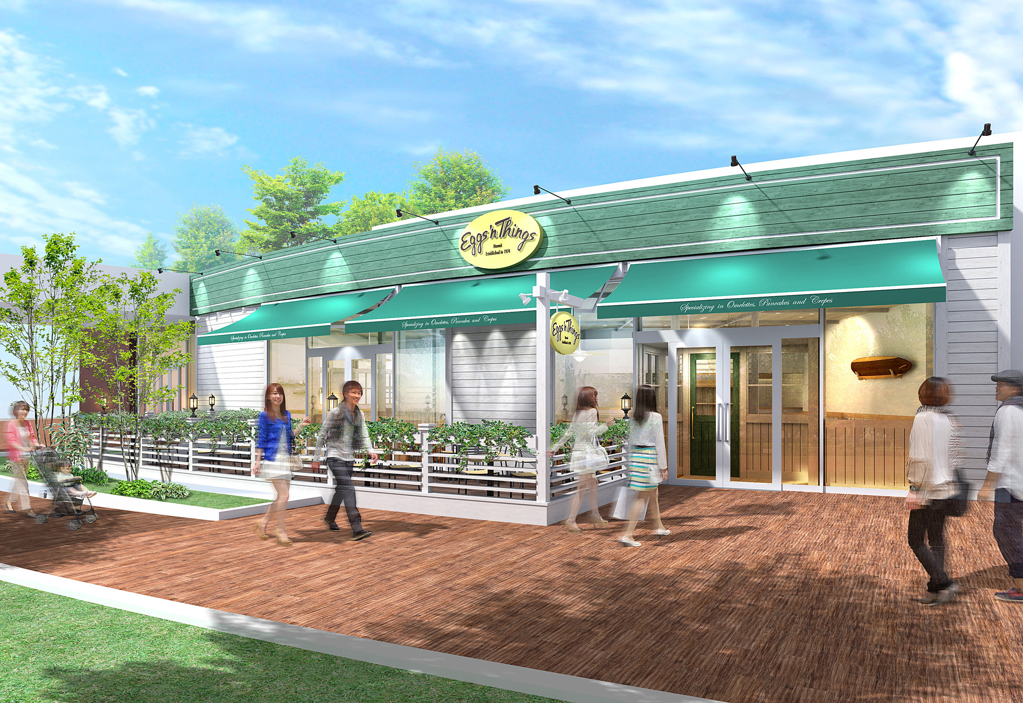 Eggs ’n Thingsが2つの新店舗をグランドオープン！｜EGGS ‘N THINGS JAPAN株式会社の