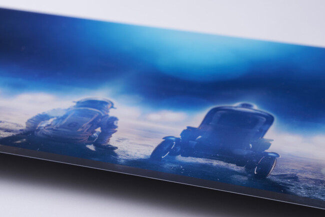 アクリルマウントによる美しい仕上がり