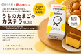 創業215年杉谷本舗の伝統技術と、JR九州ファームのブランド卵が融合『うちのたまごのカステラ 』が、装いも新たに2026年7月1日新発売！
