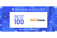 【会員数No.1】ネイティブキャンプ 40,000社を超える企業の中から『Wantedly Awards 2024』 TOP100社に選出