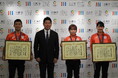 パリ 2024 オリンピック競技大会にてメダルを獲得された本市ゆかりの選手に川崎市スポーツ特別賞を贈呈しました!