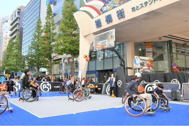 車いすバスケ体験会