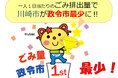 祝!1人1日当たりのごみ排出量・政令指定都市最少!市内主要駅周辺で「春のポイ捨て禁止・路上喫煙防止キャンペーン」を実施いたします。