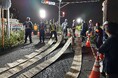 大雨浸水対応のための夜間総合排水訓練を、4月24日に諏訪排水樋管で実施しました。
