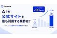 生成AIは業界によって公式サイトの引用率がどれほど変わる？Optyino.aiがAI回答60,924件を分析、食品・飲料は22.3%、住宅・不動産は1.7%