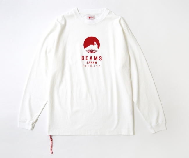 BEAMS JAPAN ハチ公ロゴ ロングTシャツ　￥7,800（税抜）