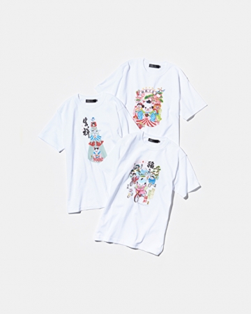 半袖Tシャツ 各¥4,500（税別）