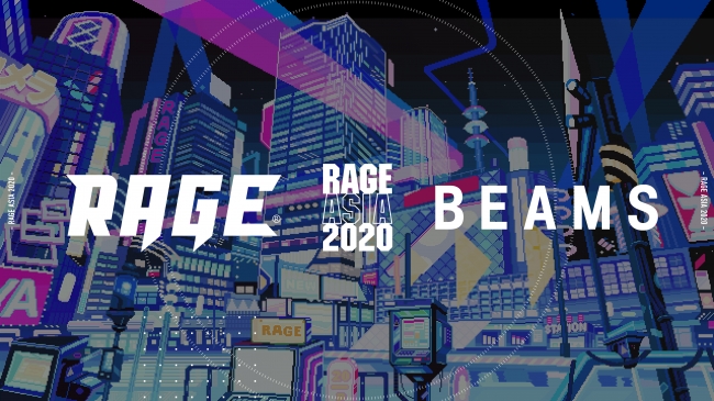 Beams Eスポーツ国際大会 Rage Asia のオフィシャルtシャツをデザイン 株式会社ビームスのプレスリリース