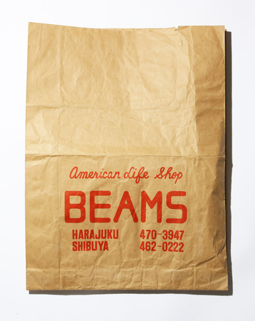 BEAMS初期（1977年頃）のショップバッグ