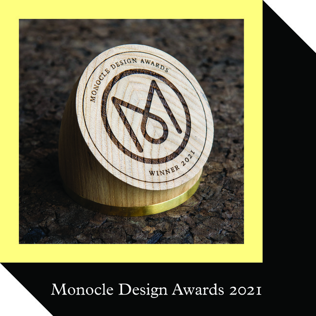 Monocle Design Awards 2021 トロフィー