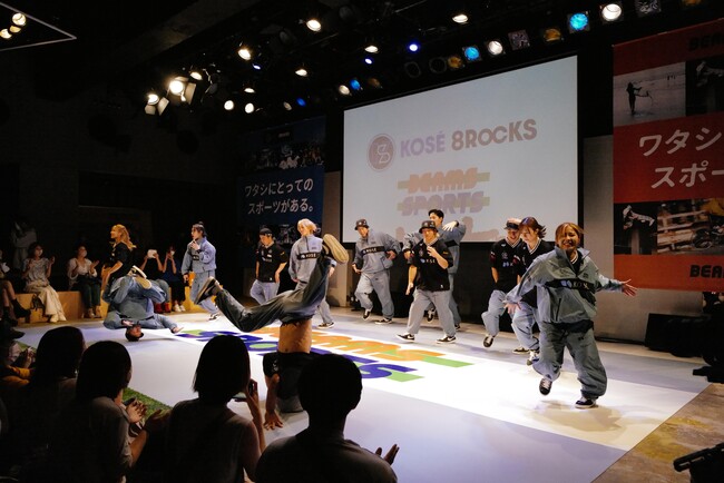 ビームス、『KOSE 8ROCKS × BEAMS SPORTS SPECIAL EVENT』の事後