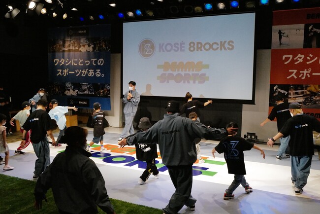 ビームス、『KOSE 8ROCKS × BEAMS SPORTS SPECIAL EVENT』の事後