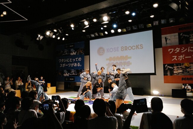 ビームス、『KOSE 8ROCKS × BEAMS SPORTS SPECIAL EVENT』の事後