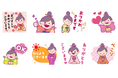 「鈴花」のLINEスタンプが登場!!本日より期間限定で無料配布を開始!