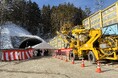 【飛騨高山・岐阜県高山市】都市計画道路松之木千島線（松之木～江名子工区）のトンネル掘削作業始まる