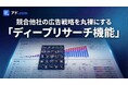 【新機能】広告リサーチ・AIツール「アド.com」、競合の“過去と今”の広告戦略を丸裸にする「ディープリサーチ機能」をリリース！