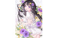 ピュアな美少女を描くイラストレーターgomziの初画集『Ethereal（エテリアル）　gomzi画集』5月22日発売！