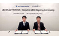 mobilint社とユニ電子株式会社がMOUを締結