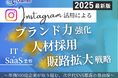 IT・SaaS業界向け|【2025年最新版】Instagram活用によるブランド力強化・人材採用・販路拡大戦略