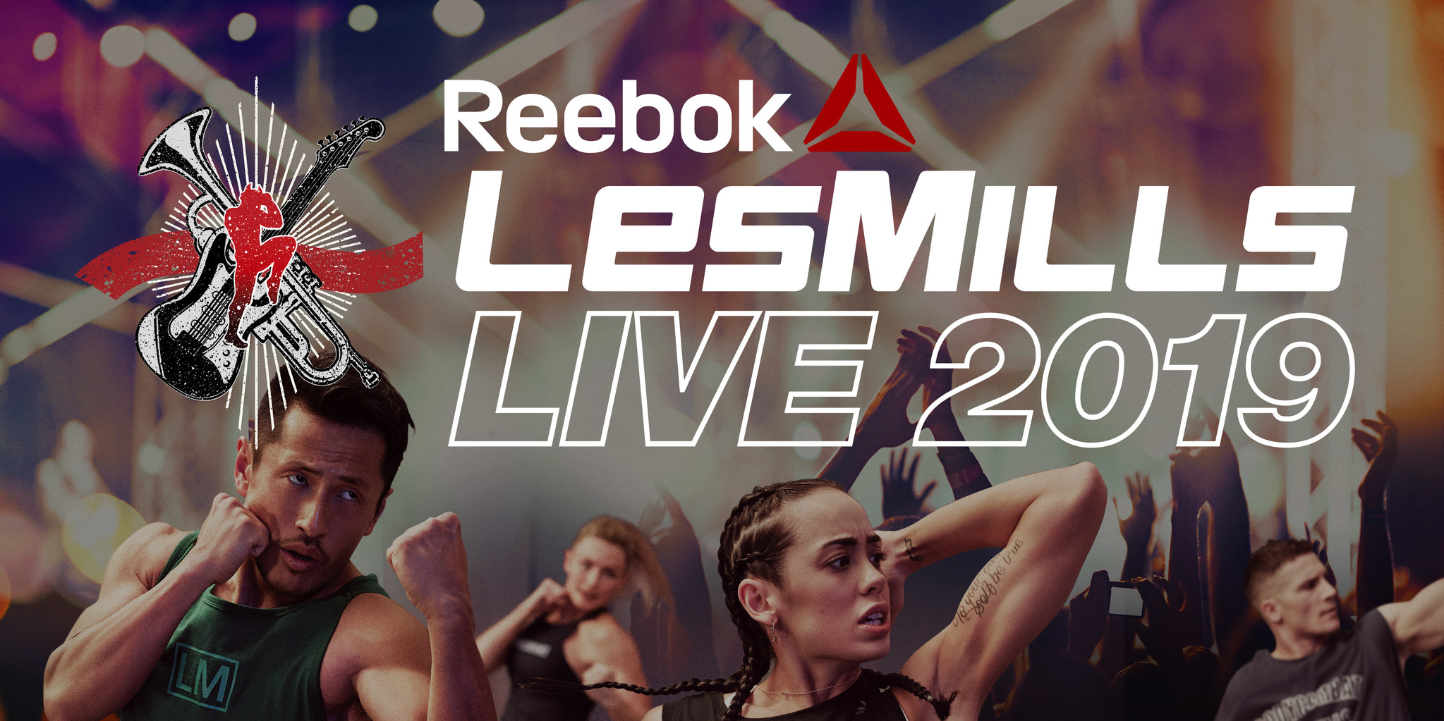 クライマックスにはバンドの生演奏。ワークアウトイベント「LES MILLS LIVE 2019」が2019年9月29日に開催｜リーボック