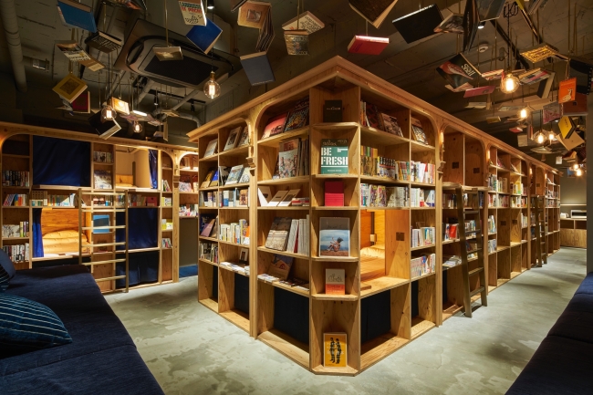 京都店内観 (C)️BOOK AND BED TOKYO 2018 京都店内観 (C)️BOOK AND BED TOKYO 2018