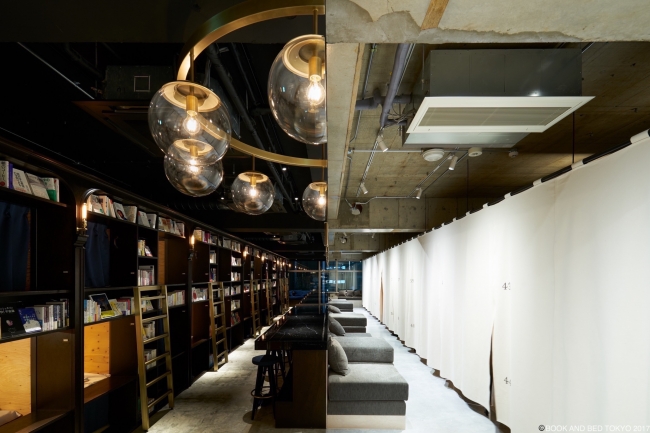 浅草店内観 (C)️BOOK AND BED TOKYO 2018 浅草店内観 (C)️BOOK AND BED TOKYO 2018
