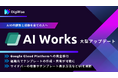 【AI Works大型アップデート】株式会社デジライズが提供する企業向けChatGPTを全面刷新《サービス基盤の強化、組織内テンプレート共有機能の追加、UIの刷新など、安全性と利便性を大幅に向上》