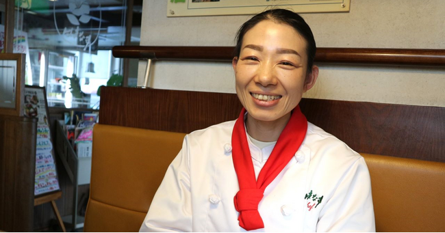 笑顔が素敵な長谷川シャンイエさん